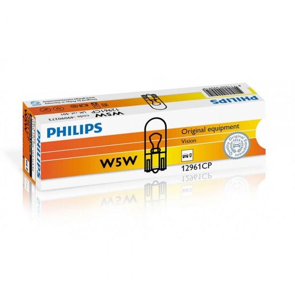   Philips W5W, 10/ 12961CP -  1
