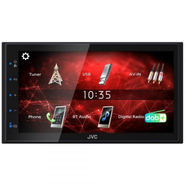 ���������� 2-DIN JVC KW-M27DBT - �������� 1