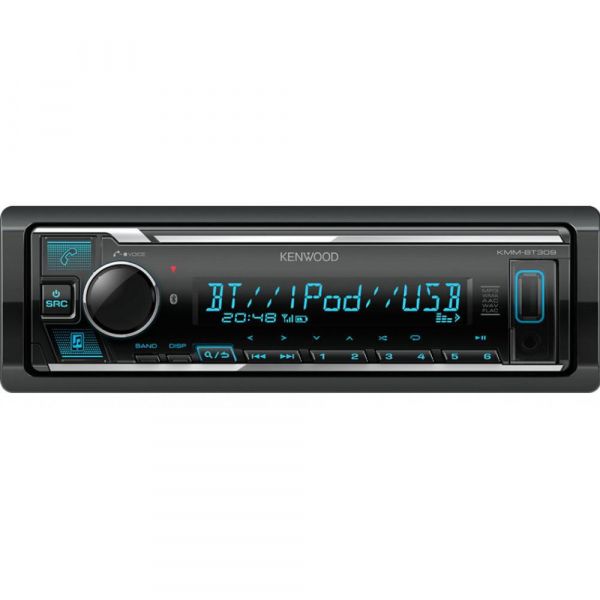 ������������� Kenwood KMM-BT309 Bluetooth, USB, 1 Din, ����������� Red - �������� 1