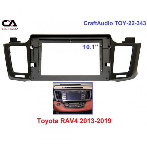 ����� ���������� CraftAudio TOY-22-343 TOYOTA RAV4 2013-2019 10.1" - �������� 1