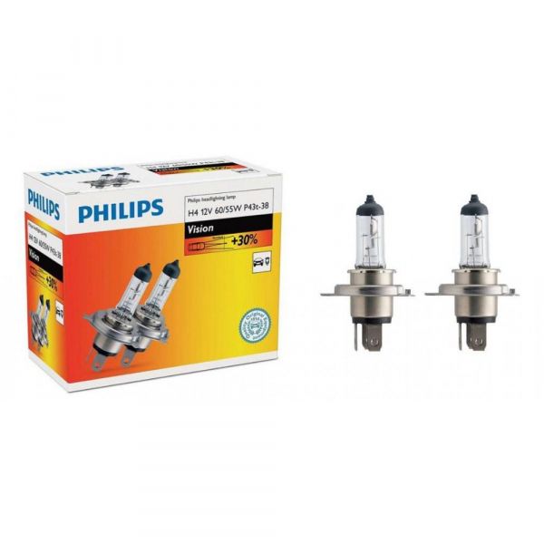 ����� ���������� Philips H4 12342PRC2 60/55W P43t Premium 2 �� - �������� 1