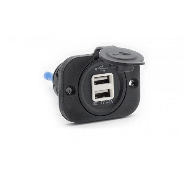 ������������ USB Carav 17-002 5v 3.1A (2 �����) - �������� 1