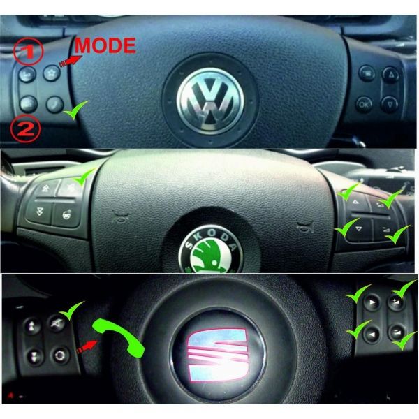 ��������� ����������� ���� � ������ VW/SEAT/SKODA CAN 8Key Timer - �������� 1