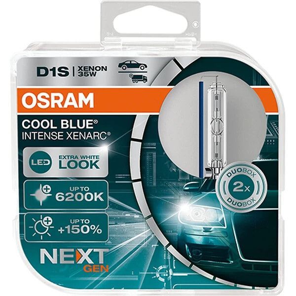 ����� ��������� Osram D1S 66140 CBN-HCB Cool Blue Intense 2 �� - �������� 1
