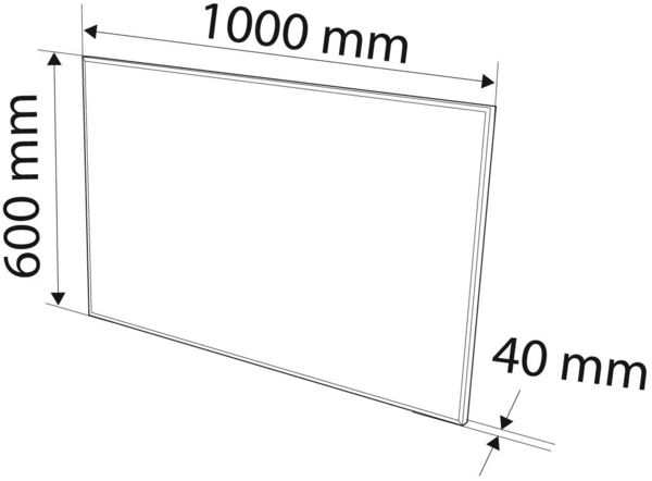 ������ ������������ Neo Tools, 600��, ����������� ���������, 100�60�3.8��, IP24, ���������, ���� 90-103 - �������� 5