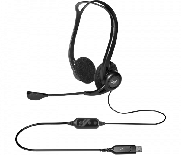 �������� Logitech PC Headset 960 USB (981-000100) - �������� 4