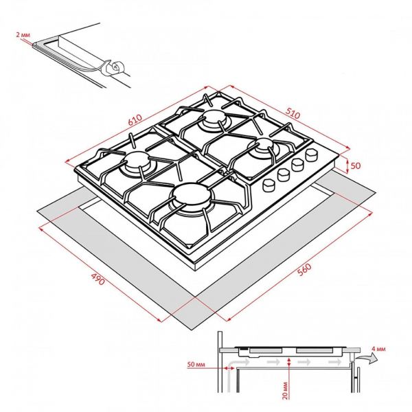 ������� �������� ����������� WEILOR GG 604 BL - �������� 9