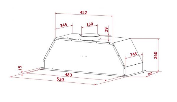 ������� Perfelli BIS 5884 BL 1200 LED - �������� 9