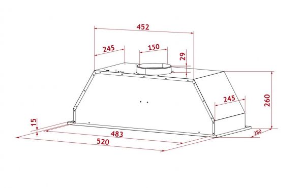������� Perfelli BIS 5884 WH 1200 LED - �������� 9