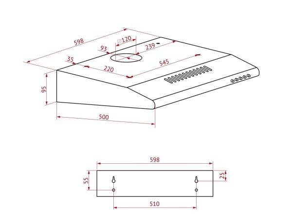 ������� Perfelli PL 6124 WH LED - �������� 9