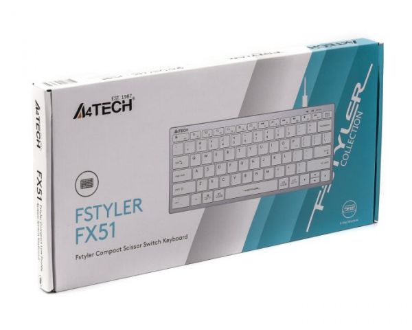  A4Tech FX51 USB White -  6
