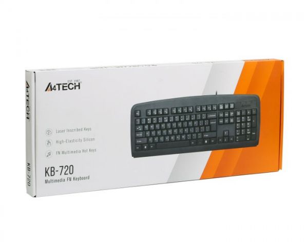 ��������� A4Tech KB-720 Black, USB, ����������, ���������� - �������� 5