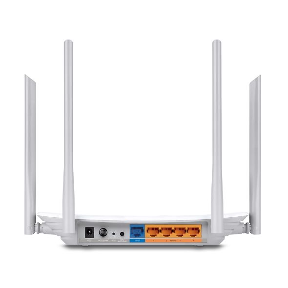  TP-LINK Archer C50 V4, Wi-Fi 802.11a/b/g/n/ac,  867 Mb/s, 2.4/5GHz, 4 LAN 10/100 Mb/s, RJ45 10/100Mb/s, 4   -  3