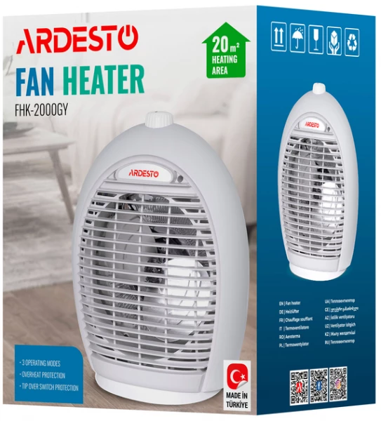 ��������������� Ardesto FHK-2000GY - �������� 6