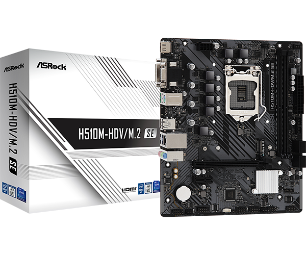 .  1200 ASRock H510M-HDV/M.2 SE -  1