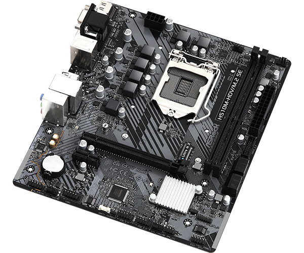 .  1200 ASRock H510M-HDV/M.2 SE -  3