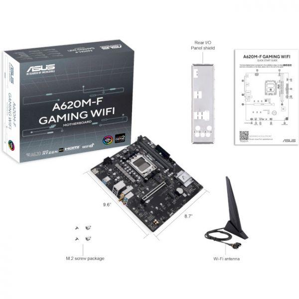 �������c��� ����� ASUS A620M-F GAMING WIFI (90MB1KT0-M0EAY0) - �������� 8