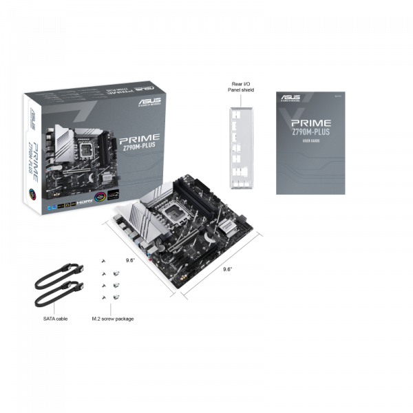 c  Asus Prime Z790M-PLUS (Intel Z790, Socket 1700, DDR5) -  9