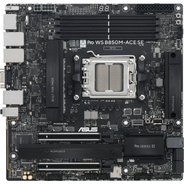 �������c��� ����� ASUS PRO WS B850M-ACE SE sAM5 B850 4xDDR5 M.2 HDMI DP D-Sub USB Type-C mATX 90MB1MN0-M0EAY0 - �������� 2