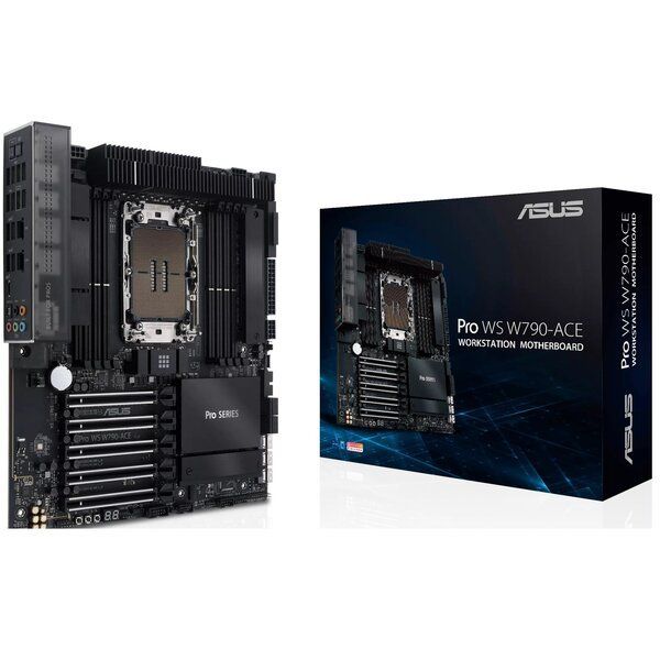 ASUS �������c��� ����� PRO WS W790-ACE s4677 W790 8xDDR5 M.2 CEB 90MB1C70-M0EAY0 - �������� 2