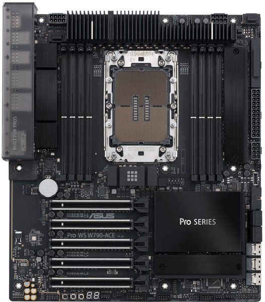ASUS �������c��� ����� PRO WS W790-ACE s4677 W790 8xDDR5 M.2 CEB 90MB1C70-M0EAY0 - �������� 5