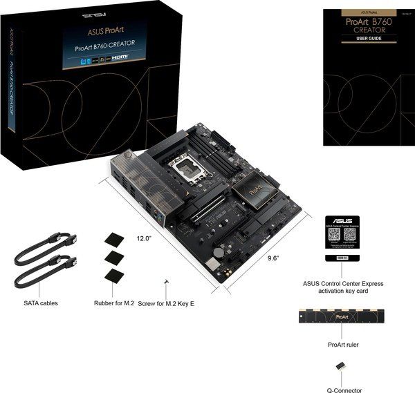�������c��� ����� Asus ProArt B760-Creator (s1700, B760, DDR5) (90MB1F20-M0EAY0) - �������� 8