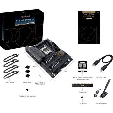 ASUS c  PROART X670E-CREATOR WIFI sAM5 X670 4xDDR5 M.2 HDMI WiFi BT ATX 90MB1B90-M0EAY0 -  2