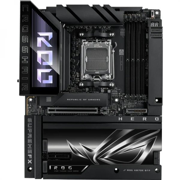 �������c��� ����� ASUS ROG CROSSHAIR X870E HERO BTF sAM5 X870E 4xDDR5 M.2 HDMI WiFi BT ATX ��������� ���������� ���'��� 90MB1MX0-M0EAY0 - �������� 2