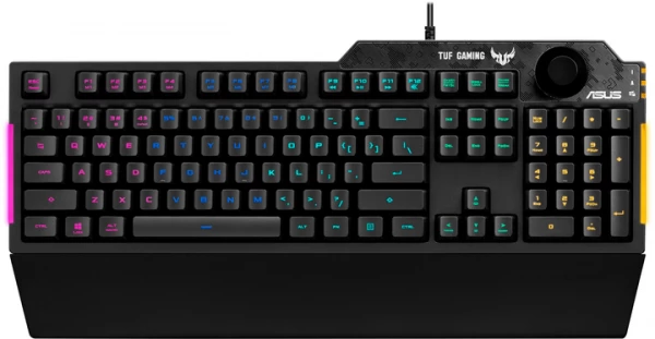 ���������� ASUS TUF Gaming K1 RGB USB Black (90MP01X0-BKMA00) - �������� 2