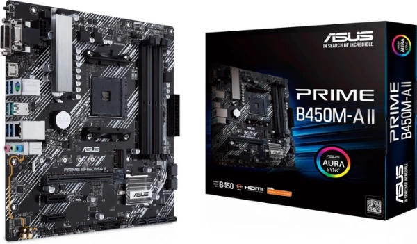   ASUS Prime B450M-A II (AMD B450 Socket AM4 DDR4) -  1