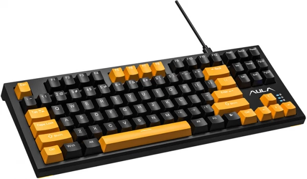 ��������� Aula Mechanical F3032 Black keycaps plus 21 Yellow keys KRGD red (6948391204673) - �������� 5