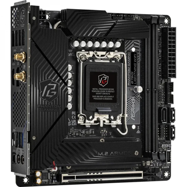 M  ASRock B760I Lightning WIFI (s1700, Intel B760, DDR5) -  3