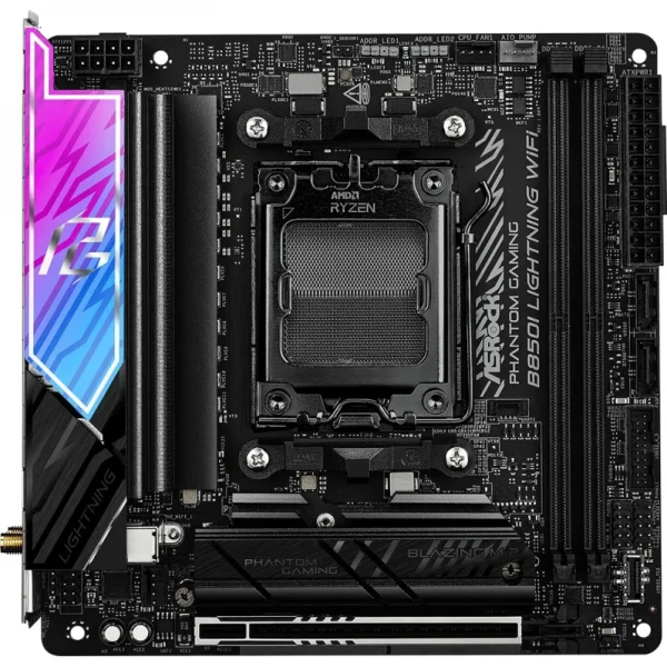 M���������� ����� ASRock B850I Lightning WIFI (sAM5, AMD B850, DDR5) - �������� 2