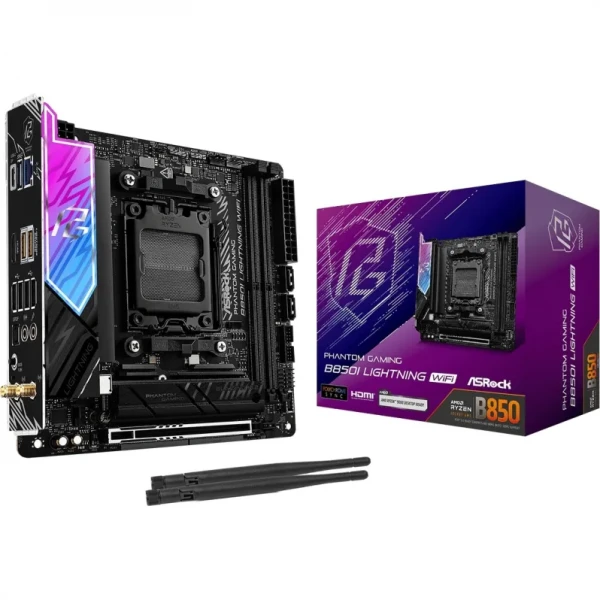 M���������� ����� ASRock B850I Lightning WIFI (sAM5, AMD B850, DDR5) - �������� 6