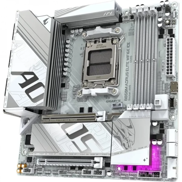 M���������� ����� Gigabyte B850M AORUS ELITE WIFI6E ICE (sAM5, AMD B850) - �������� 3
