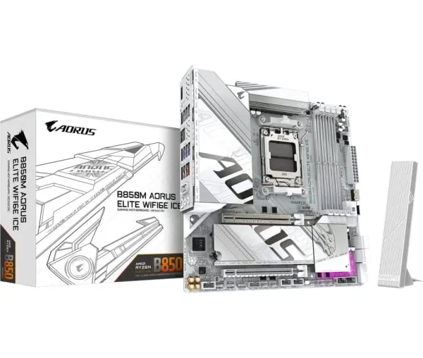 M���������� ����� Gigabyte B850M AORUS ELITE WIFI6E ICE (sAM5, AMD B850) - �������� 6