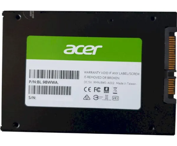 SSD ���������� Acer RE100 1Tb SATA3 2.5" 3D TLC (BL.9BWWA.109) - �������� 2