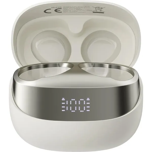 ��������� ��������� Blackview AirBuds 9, White, Bluetooth 5.4, �������, ���������� 400 mAh, Type-C, �������� ��������� ������ �����, ����� 䳿 �� 10 �, ��� ������ �� 24 ��� (6931548319702) - �������� 3