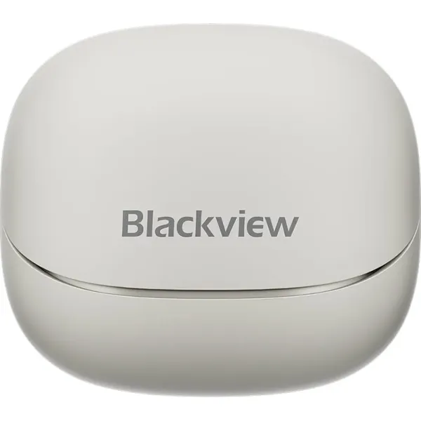 ��������� ��������� Blackview AirBuds 9, White, Bluetooth 5.4, �������, ���������� 400 mAh, Type-C, �������� ��������� ������ �����, ����� 䳿 �� 10 �, ��� ������ �� 24 ��� (6931548319702) - �������� 5
