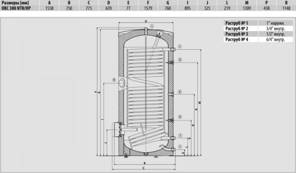  Drazice OKC 300 NTR/HP -  2