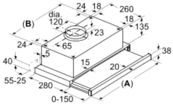  Bosch DFT63CA51T -  2