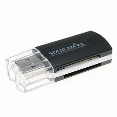  Card Reader  Siyoteam SY-596 SD/MMC/SDHC/MiniSD/T-Flash/MicroSD/M2/Sony Memory Stick -  1