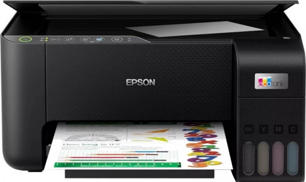 ��� ����������� ���������� A4 Epson L3270, Black, WiFi, 5760�1440 dpi, �� 33/15 ����/��, USB, ��������� ����, ������� Epson 103 (C11CJ67434) - �������� 2