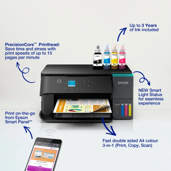 �������������������� ������� Epson EcoTank L4360 WiFi (C11CL41411) - �������� 7