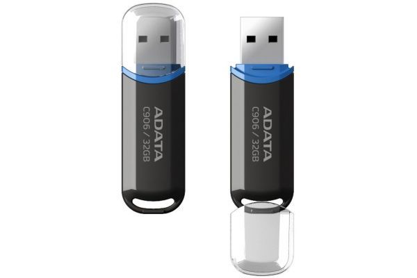 USB Flash Drive 32Gb ADATA C906, Black (AC906-32G-RBK) - �������� 1