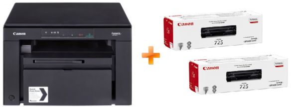 ��� Canon MF3010 ����� + 2�� �������� Canon 725 - �������� 1