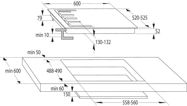 ������� �������� ����������� GORENJE G 642 ABX (BG6AA-G0B) (737654) - �������� 8