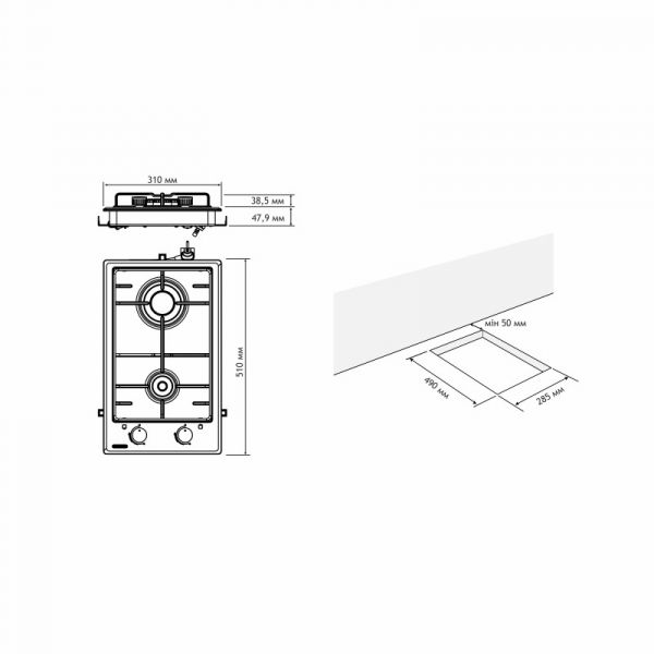 ������� �������� ����������� ELEYUS DANA 30 BL EF - �������� 9