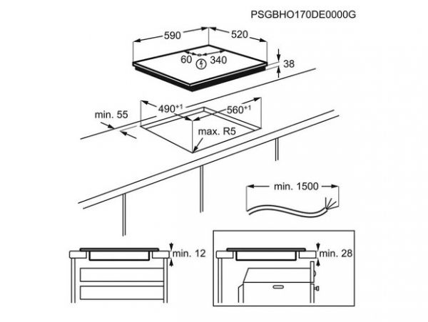 ������������� �������� ����������� Electrolux EHF6240IOK ������ (949492250) - �������� 6