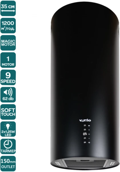 ������� VENTOLUX CILINDRO 35 BK (1200) ST MM - �������� 2